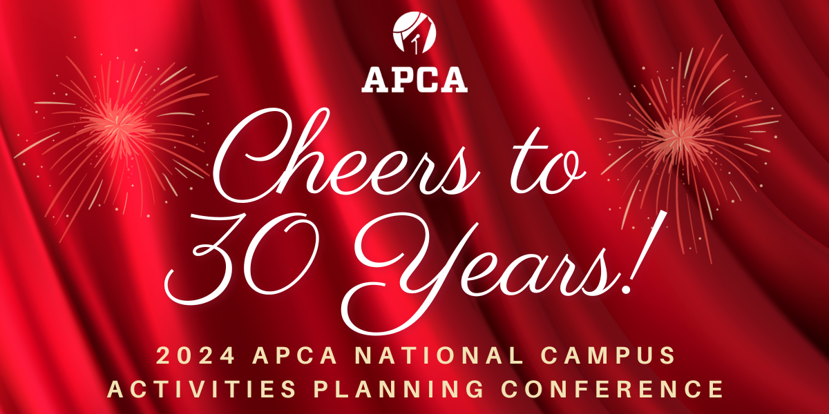 2024 APCA National Campus Activities Conference APCA